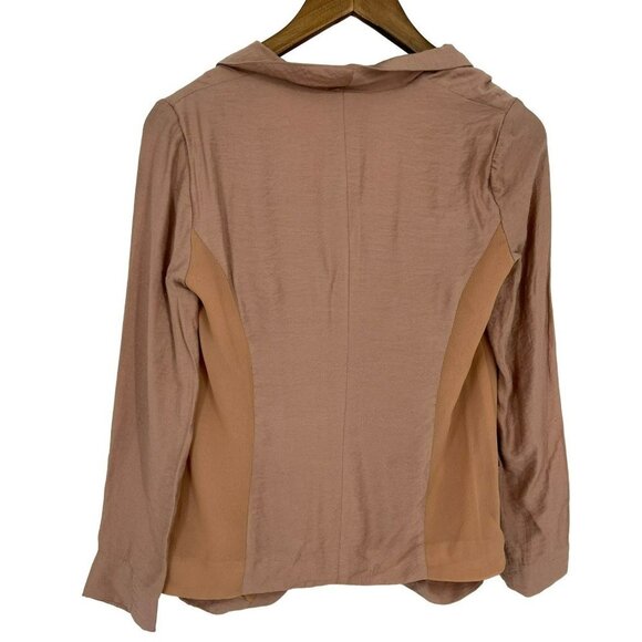 Silence & Noise Open Front Cardigan With Sheer Side Panels Size XS - Picture 2 of 7